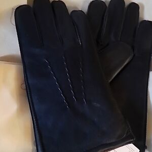 Wilson Leather Rabbit lined Gloves size large